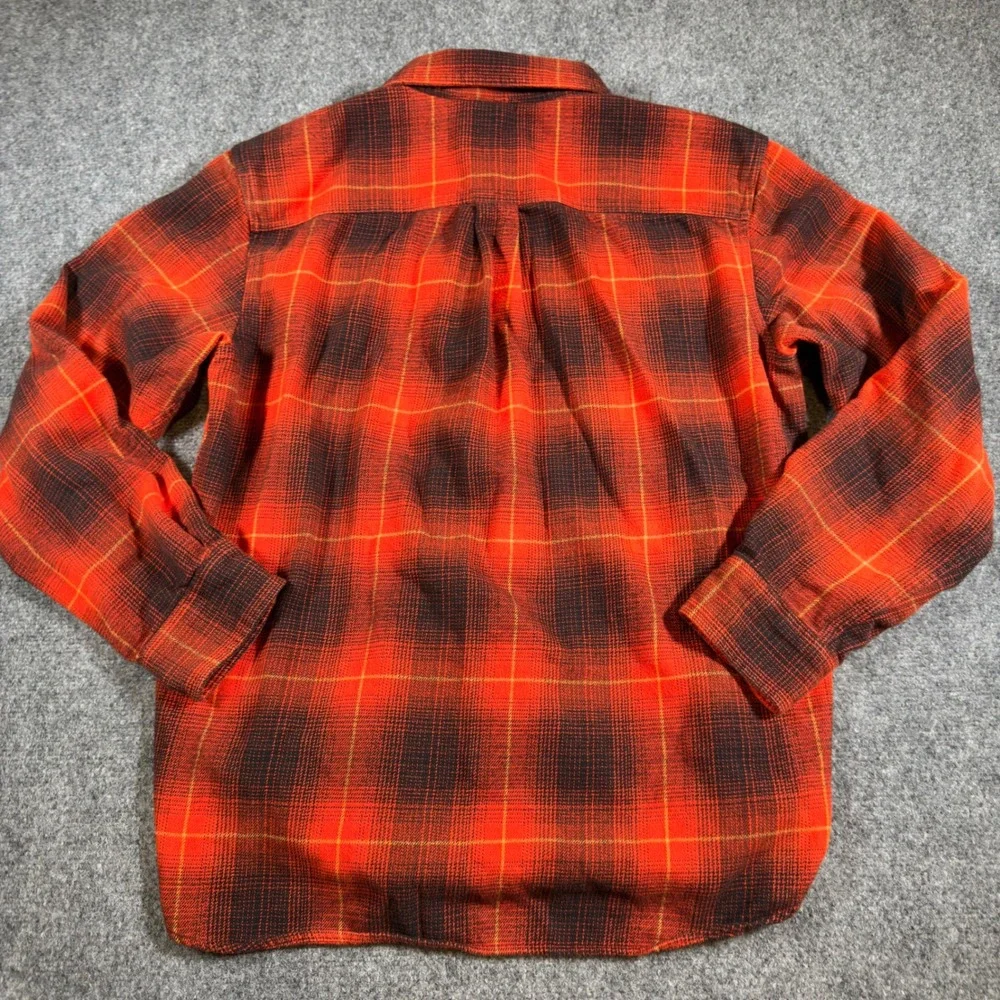 The North Face Arroyo Flannel Shirt Mens XL Red Plaid Long Sleeve Heavyweight